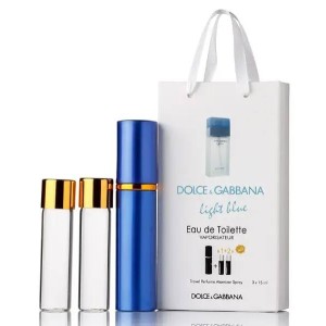 Жіночий міні парфум DG Light Blue, 3*15 мл